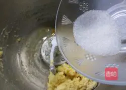 Illustration of how to make cornmeal cake 7