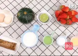 Baby Snack Series ~ Pumpkin Yam Roll Recipe Illustration 1