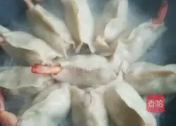 Illustration of how to make shrimp and egg dumplings 4