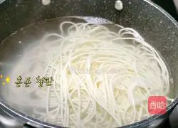 Illustration of how to make sesame cold noodles 2