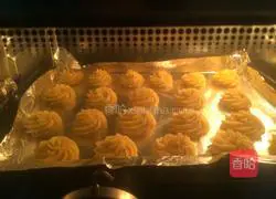 Coconut Cookies Illustration of how to make cookies 14