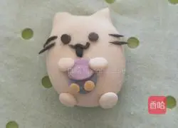 Illustrations of how to make fat cats in various shapes 15