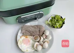 Meatball Soba Recipe Illustration 2