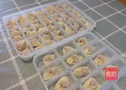 Illustration of how to make shrimp wontons 11
