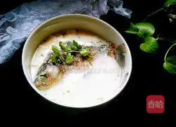 Illustration of how to make crucian carp tofu soup 11