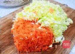 Illustration of how to make vegetarian dumplings on the first day of the first lunar month 3