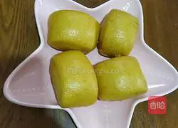 Illustration of how to make pumpkin steamed buns 5