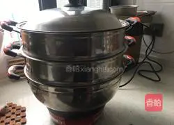 Illustration of how to make milk-flavored steamed buns 7