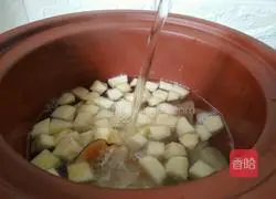 Sea Coconut Apple Lily Sweet Soup Illustration of how to do it 8