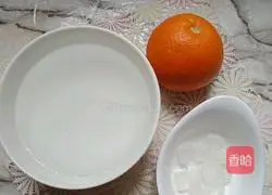 # steamed vegetables# Illustration of how to make steamed oranges with rock sugar 2