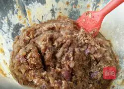 Illustration of how to make beef steamed buns 7