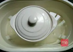 Illustration of how to make purple sweet potato and white fungus soup 8