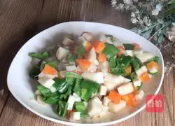 How to stir-fry diced chicken with king oyster mushrooms Illustration 9