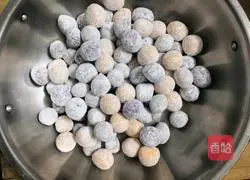 Coconut Milk Nectar Ball Soup Illustration 14