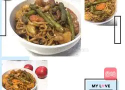 Illustration of Braised Bean Noodles 10