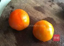 Illustration of how to make shrimp and tomato pasta 4