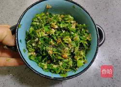 Cilantro meat patties Practice illustration 9