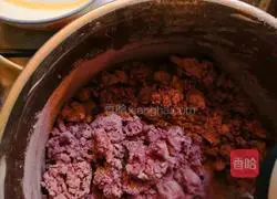 Purple potato buckwheat steamed buns Practice illustration 2