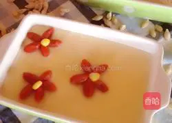 Illustration of how to make egg tofu 5