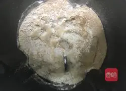 Illustration of how to make sweet potato, corn and chicken bread 1