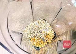 Illustration of how to make soybean and barley soy milk (non-heated wall-breaking machine version) 5