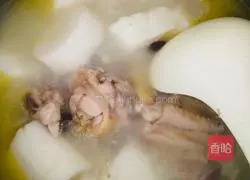 Illustration of how to stew local chicken with yam 5