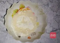 Cake off the residue Illustration of how to make sesame sugar sesame cakes 2