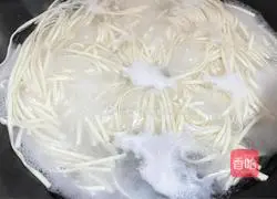 Illustration of how to make peanut noodles 2