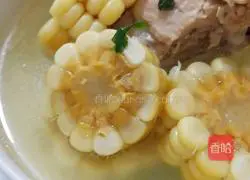 Corn Pork Bone Soup Recipe Illustration 7