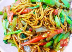 Illustration of how to make braised beans and noodles 4