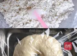 Illustration of how to make shepherd's purse vegetarian dumplings 3