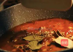 Private house spicy Illustration of how to make pig's trotters 7