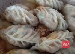 Illustration of how to make fried dumplings with shredded ice 10