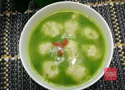 Spinach and fish ball soup recipe 5