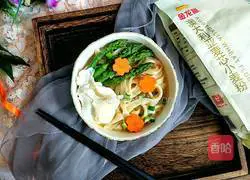 Illustration of hand-rolled noodles 15