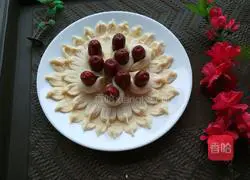 Illustration of how to make jujube steamed buns 20