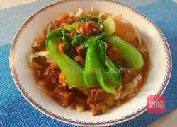 Illustration of how to make beef noodles 13