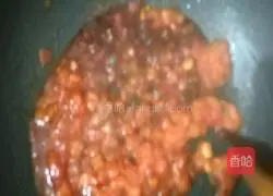 Tomato Fatty Beef.Illustration of making noodles 9