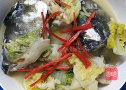 Illustration of how to make fragrant fish head soup 14