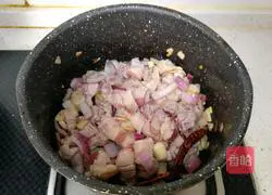 Illustration of how to make diced eggplant and meat sauce noodles 9