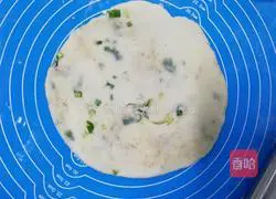 Illustration of how to make hot noodle brown sugar (green onion) cake 11