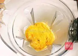 Illustration of how to make Western-style cream pumpkin soup 9