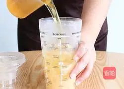 Fruit Tea | Jasmine Peach Lactic Acid Recipe Illustration 6