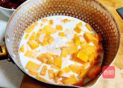 Milk pumpkin soup recipe 2