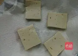 Illustration of how to make pan-fried tofu 3