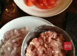 Illustration of how to make tomato meat sauce pasta 2