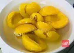 How to make canned frozen peaches Illustration 1