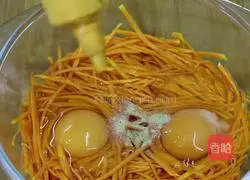 Peach Heart Pumpkin Cake Recipe Illustration 4