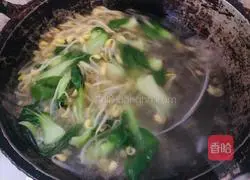 Illustration of how to make farm noodles with soy sauce 3