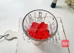 Watermelon Illustration of how to make coconut coconut 7